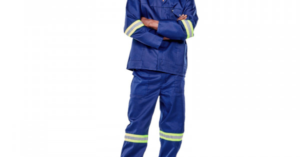 SAFETY-PPE / Standard 80/20 Conti 2-Piece Suit with Reflective